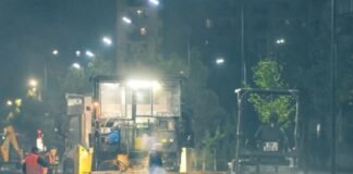 რუსთავში, ტაშკენტის ქუჩის რეაბილიტაციის პროექტი დასრულების ფაზაშია