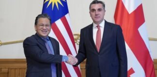 ილია დარჩიაშვილმა შეხვედრა გამართა მალაიზიის პარლამენტის ზედა პალატის ვიცე-პრეზიდენტთან