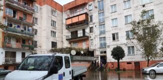 ფოთში სტიქიის გამო სკოლებსა და ბაღებში სასწავლო-სააღმზრდელო პროცესი შეჩერდა