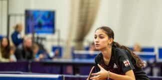 ქართველი მაგიდის ჩოგბურთელი ანასტასია ჩხარტიშვილი გოგონათა შორის რიგის საერთაშორისო ტურნირის ჩემპიონია