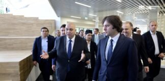 პრემიერმა ზუგდიდში ზვიად გამსახურდიას სახელობის ახალგაზრდული ცენტრი და ბიბლიოთეკა დაათვალიერა