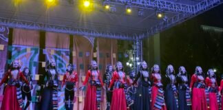 “ქართული დღეების” სცენაზე ანსამბლები “დიდგორი”, “მარაბდა”, “ჯავარი”, “ქართული”, “ნატო”, და “ილოური” წარსდგნენ