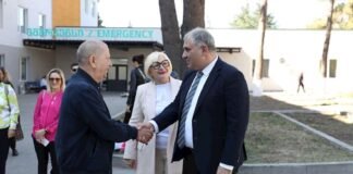 ჯანდაცვის მინისტრი ბოლნისის ცენტრალური კლინიკის გახსნას დაესწრო
