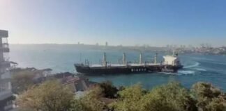 ბოსფორის სრუტეში ერთმანეთს ორი სატვირთო გემი შეეჯახა