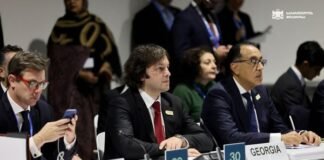 ირაკლი კობახიძემ, ბაქოში მრგვალი მაგიდის ფორმატის შეხვედრაში – Energy: Advancing Climate Mitigation Action მიიღო მონაწილეობა