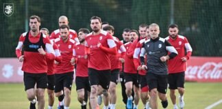 ეროვნულმა ნაკრებმა ერთა ლიგის მატჩებისთვის მზადება დაიწყო