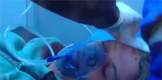 რუსთაველის გამზირზე, საპროტესტო აქციის დროს, ტვ პირველის ჟურნალისტი მარიამ გაფრინდაშვილი დაშავდა