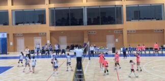 საქართველოს ეროვნული ჩემპიონატის მატჩში რუსთავის ფრენბურთელ გოგონათა გუნდმა ბოლნისის გოგონათა გუნდი 3-0 დაამარცხა