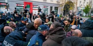 ჭავჭავაძისა და მელიქიშვილის გამზირებზე მიმდინარე აქციაზე პოლიციამ 16 პირი დააკავა