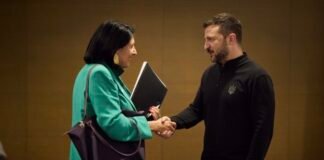 უკრაინის პრეზიდენტი საქართველოს პრეზიდენტს სოლიდარობისთვის მადლობას უხდის