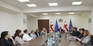 მიხეილ სარჯველაძე დიუშენის კუნთოვანი დისტროფიისა და ცისტური ფიბროზის მქონე ბავშვების მშობლებს შეხვდა