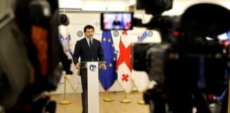 კალაძე – ფარისევლურია მათი განცხადებები: „აი, ჩვენ ქართველი ხალხის გვერდით ვდგავართ!“ ეს არის სიტყვების ბრახა-ბრუხი! – პირველი დასავლეთია, ვინც საქართველოში არეულობისა და დაპირისპირების მოწყობას ცდილობს