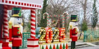 გარდაბანში,საახალწლო ღონისძიებისთვის მზადება დილიდან აქტიურად მიმდინარეობს