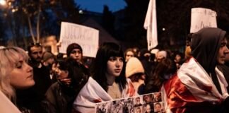 „ჰიუმან რაითს ვოჩის“ შეფასებით, საქართველოში საპროტესტო აქციებზე პოლიციის ქმედებას სადამსჯელო ხასიათი ჰქონდა