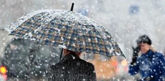 28 დეკემბრიდან 29 დეკემბრის დილამდე საქართველოში მოსალოდნელია დროგამოშვებით ნალექი, მთაში და მაღალმთაში ზოგან ძლიერი თოვა და ქარბუქი