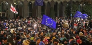 პროტესტის მე-9 დღე დაიწყო – რუსთაველის გამზირზე აქცია გრძელდება