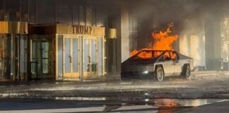 ლას-ვეგასში, ტრამპის კუთვნილ სასტუმროსთან Tesla-ს Cybertruck-ი აფეთქდა