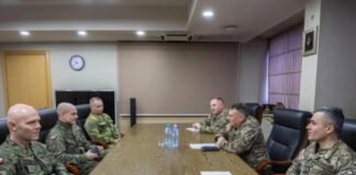 საქართველოში სამუშაო ვიზიტით ნატოს გაერთიანებული ძალების საწვრთნელი ცენტრის (JFTC) ახალი მეთაური, გენერალ-მაიორი ბოგდან რიცერსკი იმყოფებოდა