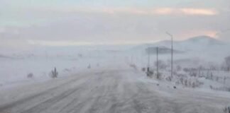 რთული მეტეოროლოგიური პირობების გამო ფარავნის უღელტეხილზე ყველა სახის ავტოტრანსპორტის მოძრაობა შეზღუდულია