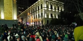 10 თებერვალს,რუსთაველის გამზირზე გზის გადაკეტვის მცდელობისთვის პოლიციამ 4 პირი დააკავა