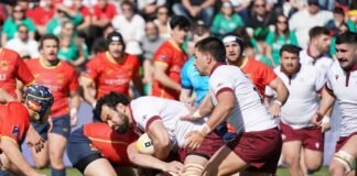 საქართველოს მორაგბეთა ეროვნულმა ნაკრებმა ესპანეთი დაამარცხა და ნახევარფინალშია