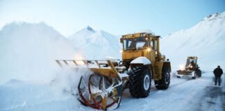 დიდთოვლობის გამო გზებზე შეზღუდვები მოქმედებს