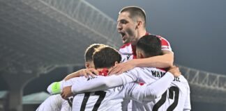 „ერთა ლიგის“ „პლეი ოფის“ პირველ შეხვედრაში საქართველოს ნაკრებმა სომხეთი 3:0 დაამარცხა