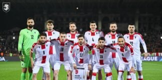 საქართველოს ნაკრების კალენდარი 2026 წლის მსოფლიო ჩემპიონატის შესარჩევი ეტაპის ციკლში