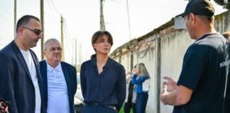 რუსთავში, ზედგენიძის ქუჩაზე, ახალი გზის მოწყობის სამუშაოები მიმდინარეობს