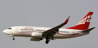 უსაფრთხოებიდან გამომდინარე, “ჯორჯიან ეარვეისი” თბილისი–თელ-ავივი–თბილისის მიმართულებით ფრენებს აუქმებს