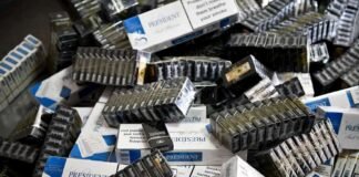 საგამოძიებო სამსახურმა მაისის თვეში დიდი ოდენობით უაქციზო სიგარეტის შენახვა-გადაზიდვა-რეალიზაციის ფაქტები გამოავლინა