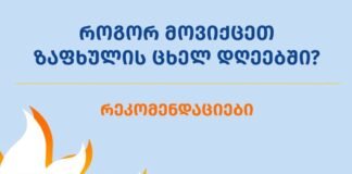 როგორ მოვიქცეთ ზაფხულის ცხელ დღეებში?- რეკომენდაციები