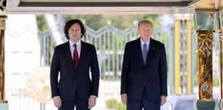 ირაკლი კობახიძემ რეჯეფ თაიფ ერდოღანს თურქული სამხედრო თვითმფრინავის ჩამოვარდნის გამო მიუსამძიმრა