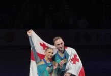 ისტორიაში პირველად ფიგურული ციგურაობის ევროპის ჩემპიონატზე სპორტულ წყვილებში საქართველომ ოქროს მედალი მოიპოვა