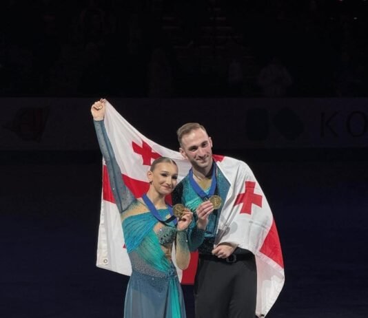 ისტორიაში პირველად ფიგურული ციგურაობის ევროპის ჩემპიონატზე სპორტულ წყვილებში საქართველომ ოქროს მედალი მოიპოვა