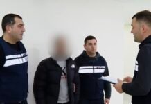 შსს-მ , 14 წელს მიუღწეველი ორი გოგონას მიმართ განხორციელებული გარყვნილი ქმედების ბრალდებით 1994 წელს დაბადებული ს.ჭ. დააკავა