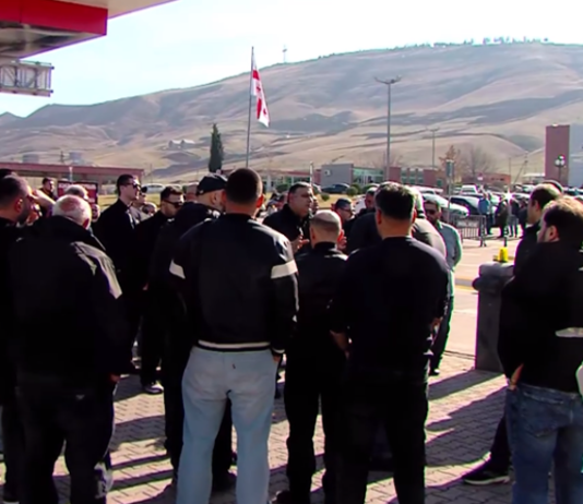 რუსთავის ავტობაზრობის მიმდებარედ, ავტოიმპორტიორებმა და ავტოდილერებმა საპროტესტო აქცია გამართეს