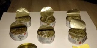 თბილისის აეროპორტში ირანის მოქალაქე დააკავეს, რომელსაც ჰერმეტულად დალუქული კონსერვის ქილებით განსაკუთრებით დიდი ოდენობით ნარკოტიკი შემოჰქონდა