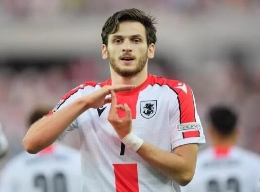 საქართველოს ეროვნული საფეხბურთო ნაკრების კაპიტანი ხვიჩა კვარაცხელია გახდება